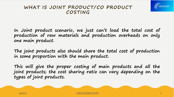 Joint & By Product Costing