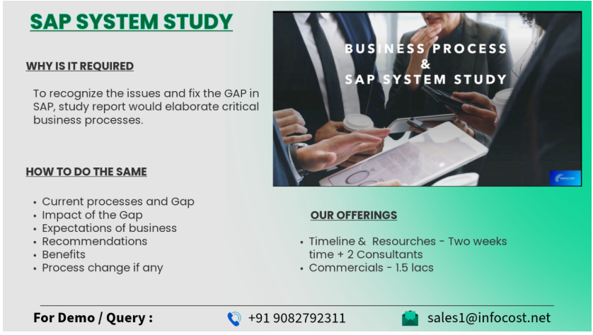 Example of a system-generated report